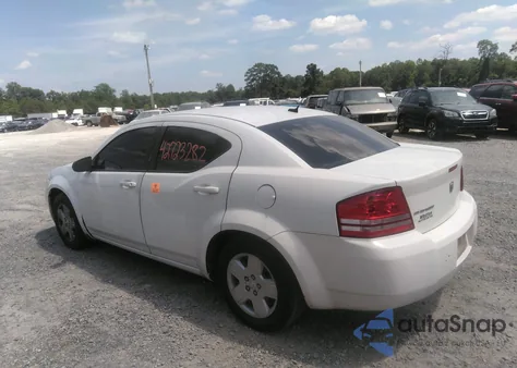 2008 Dodge Avenger Se from USA, damaged, VIN 1B3LC46KX8N129397